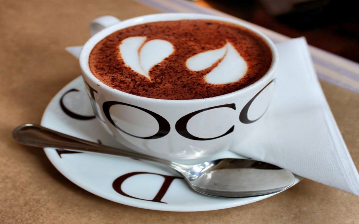 Заставка на рабочий стол чашка кофе