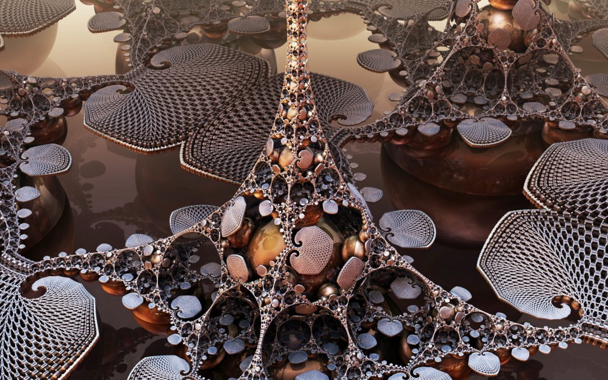 Фрактальные украшения