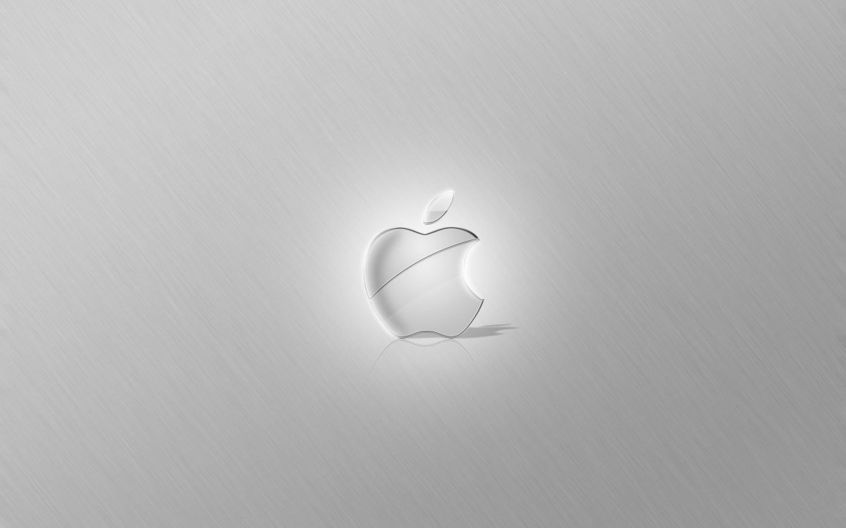 Серый фон Apple