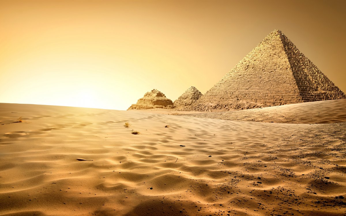 Пустыня древнего Египта