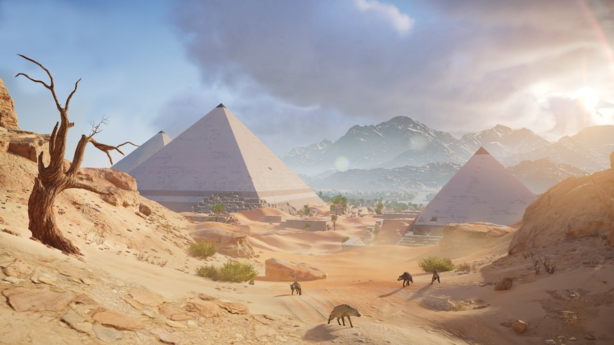 Assassin's Creed Origins пустыня