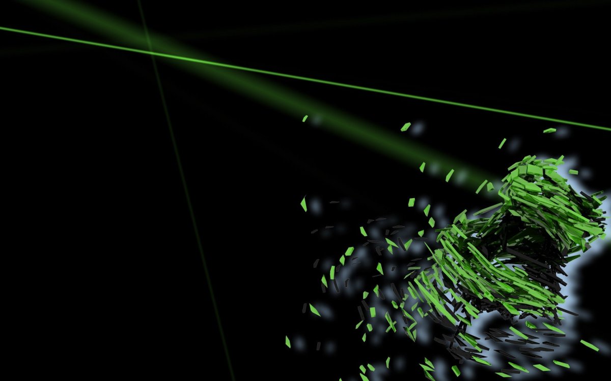 Черно зеленый HD