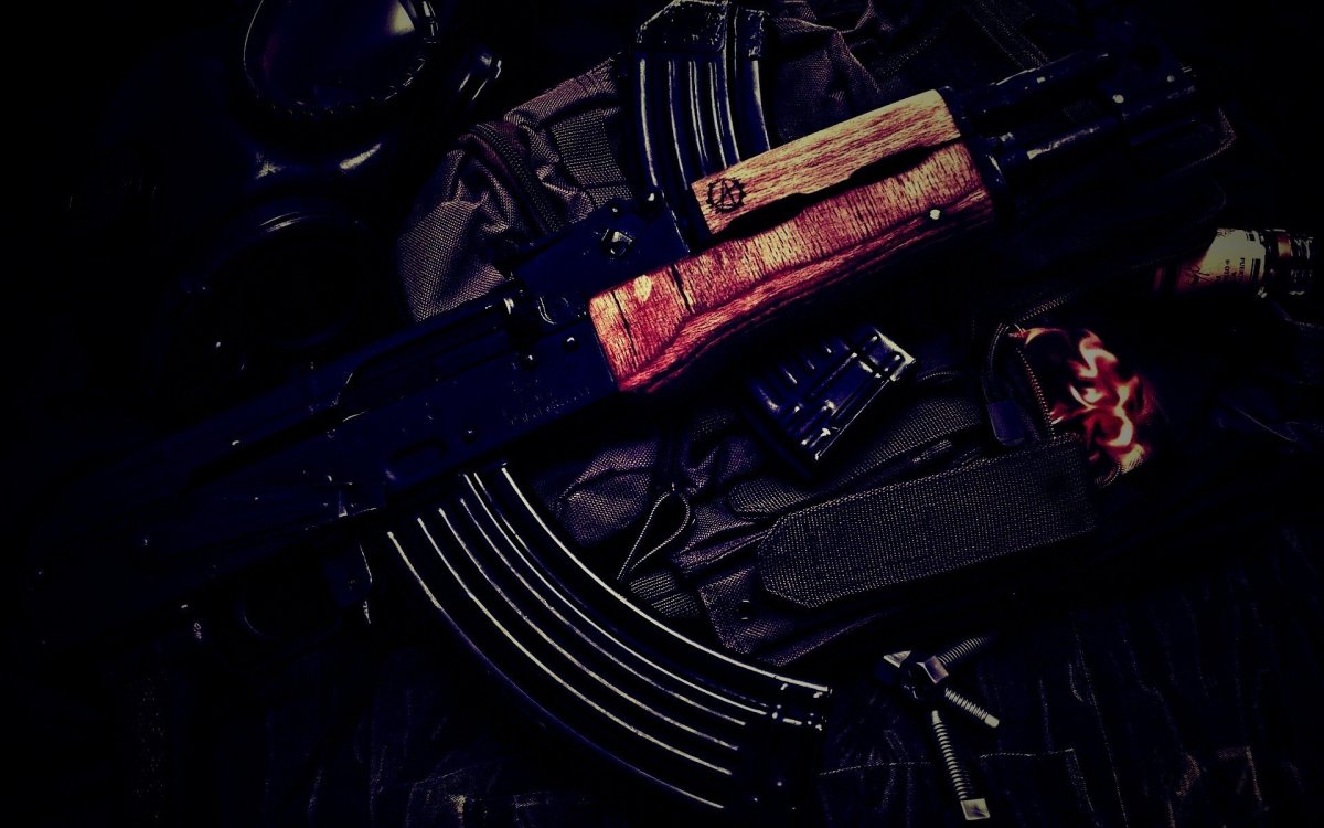 Автомат Калашникова обои