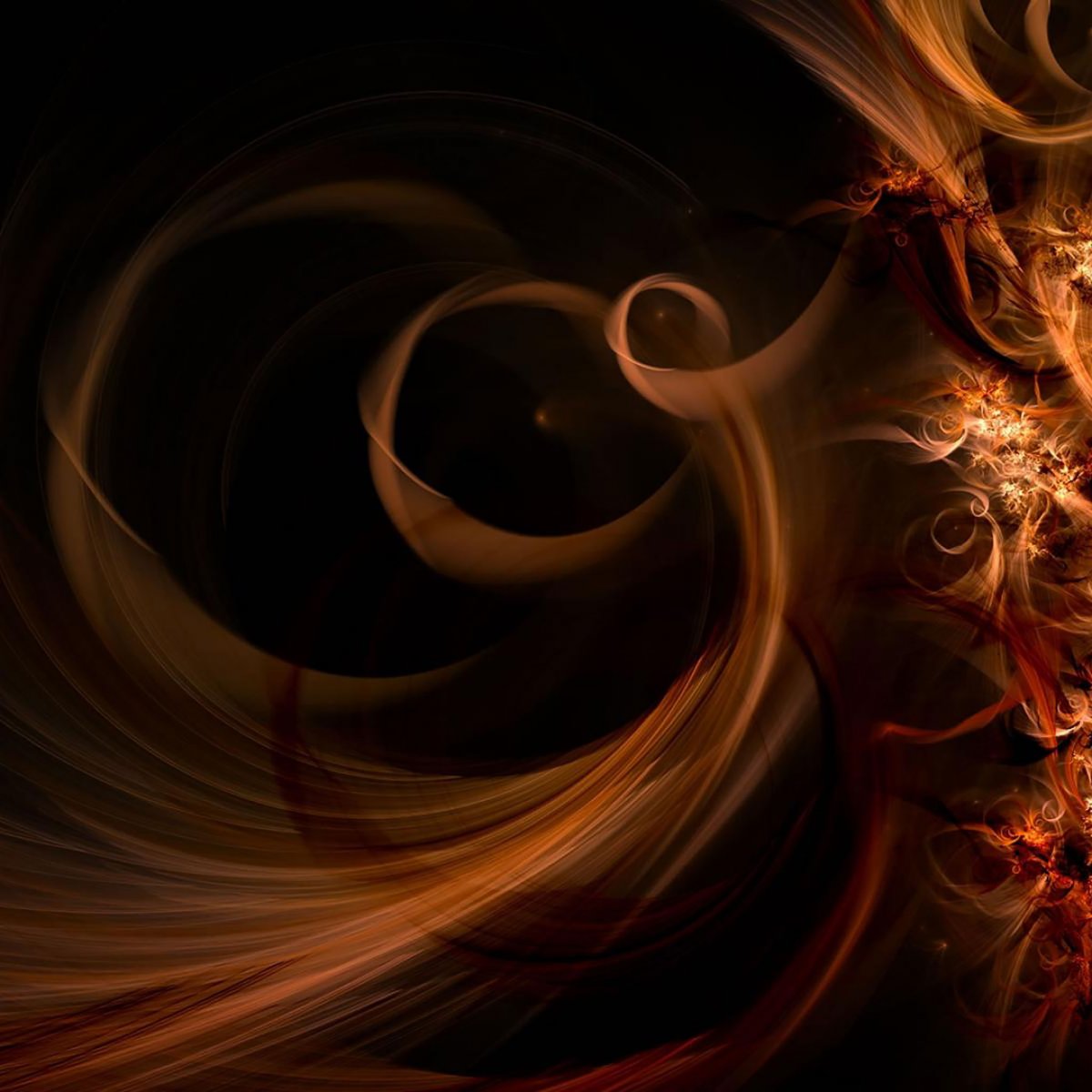 Синяя абстракция