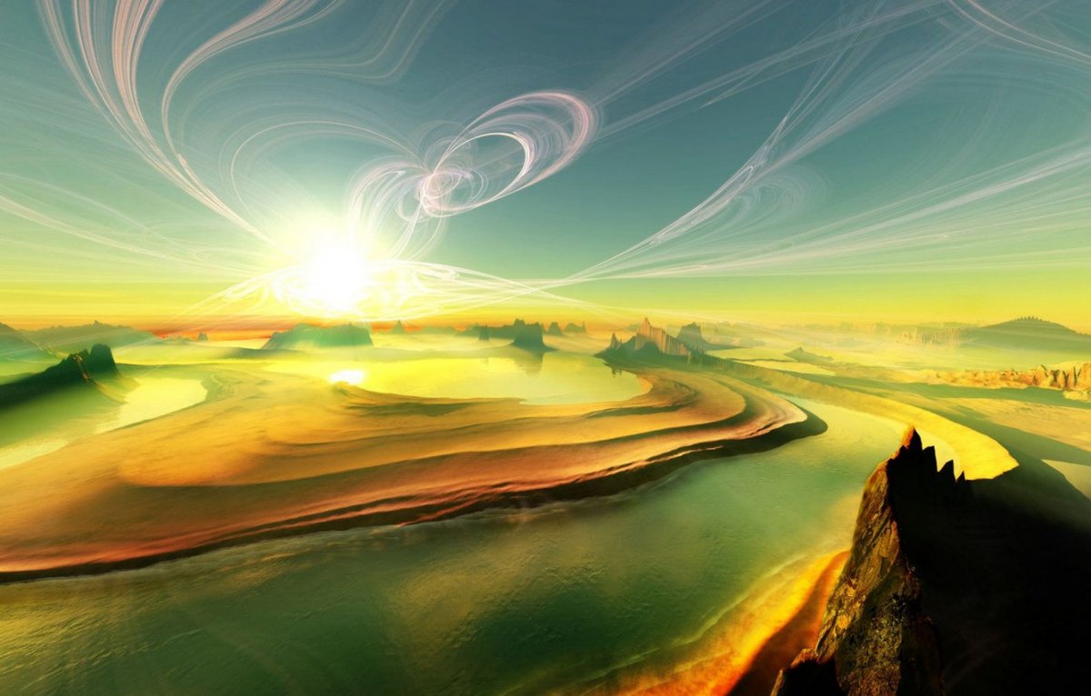 Фантастические пейзажи природы