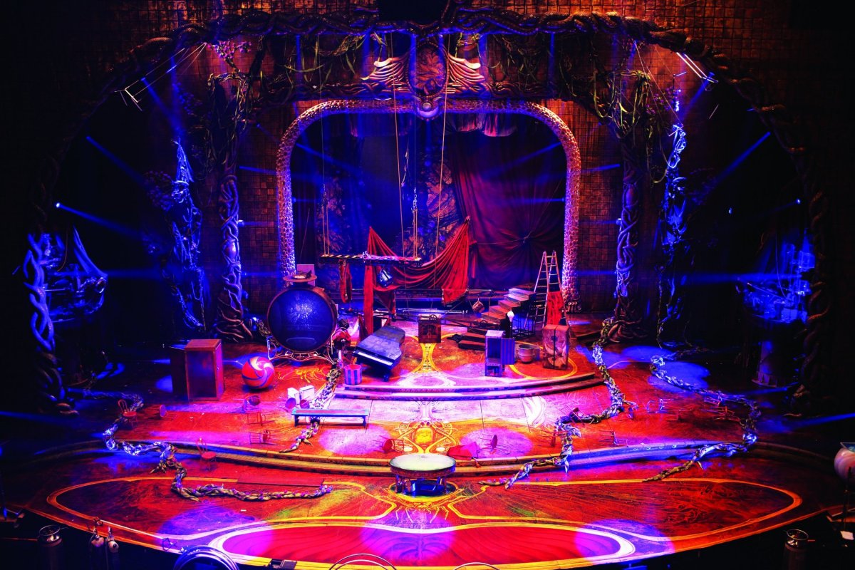 Колесо обозрения на длинной выдержке