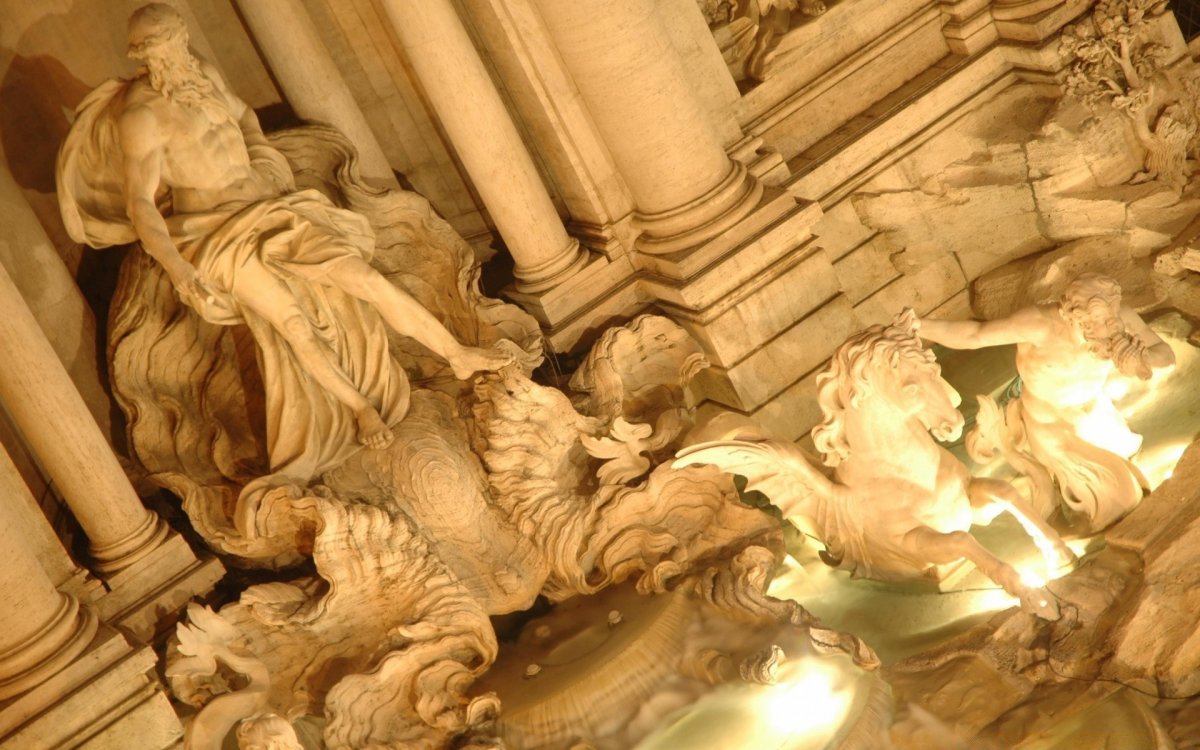 Фонтан Зевс в Риме