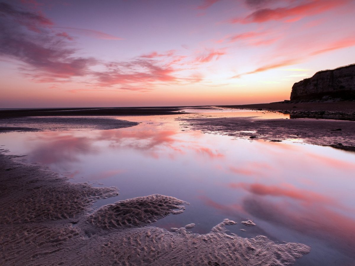 Кояшское озеро на закате