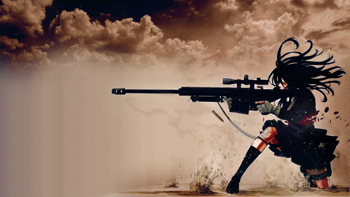 Barrett m82 аниме