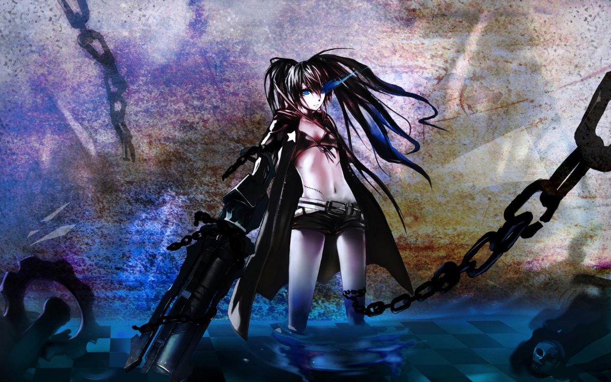 Аниме Black Rock Shooter мато