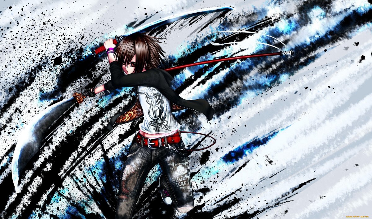 Классные аниме обои для пацанов