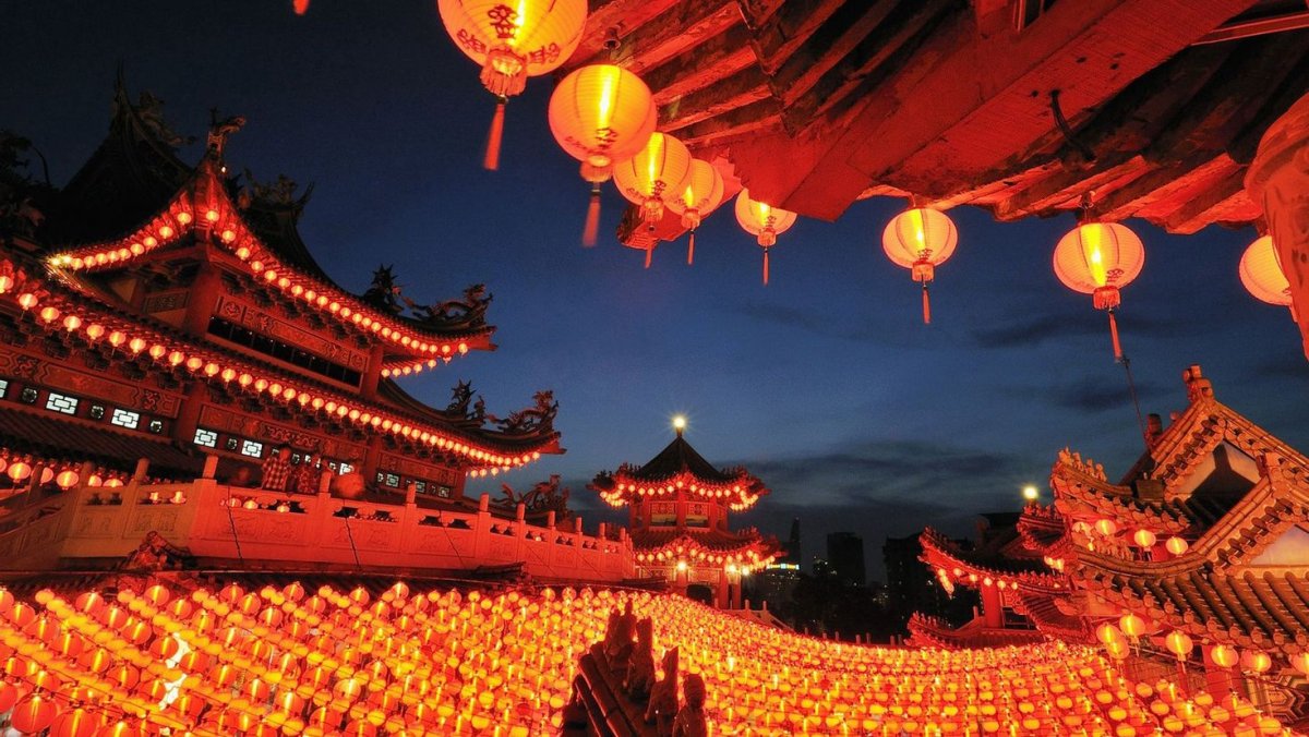 Yuanxiaojie китайский праздник