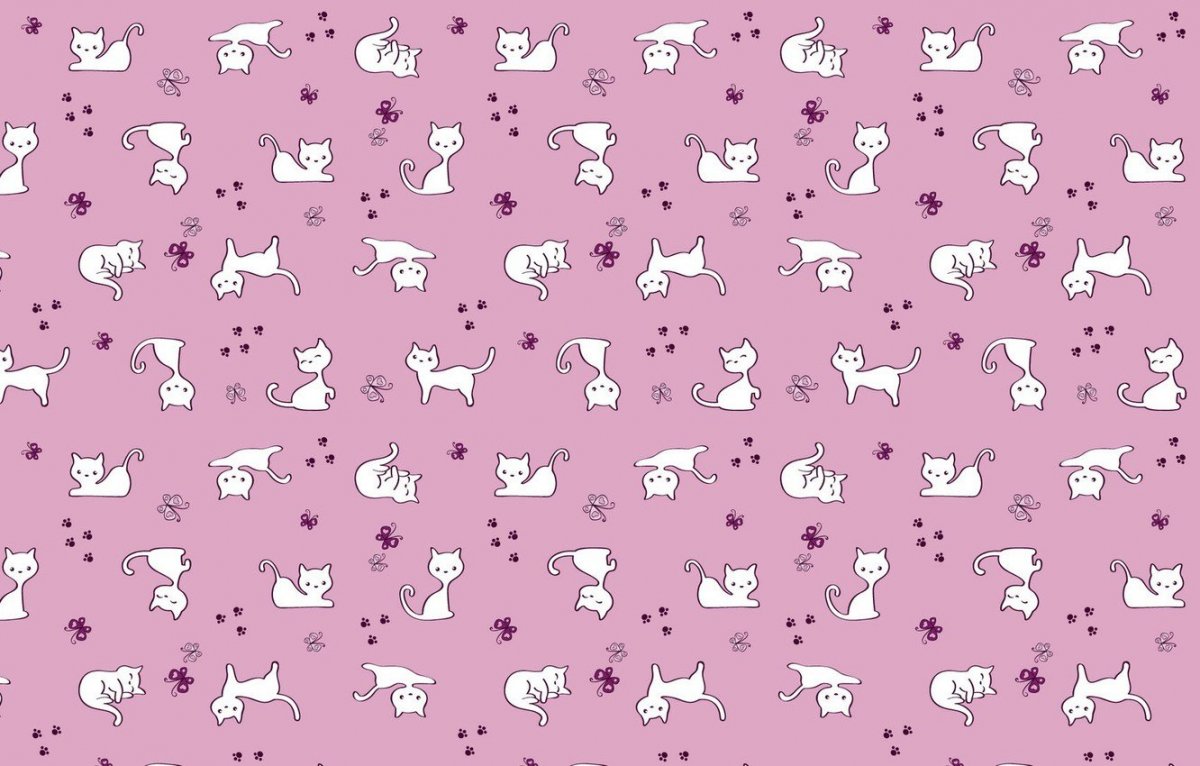 Фон кошачьи лапки