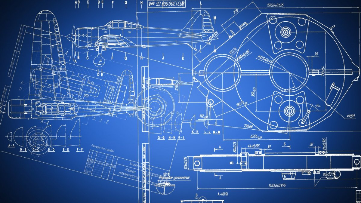 Чертежи обои