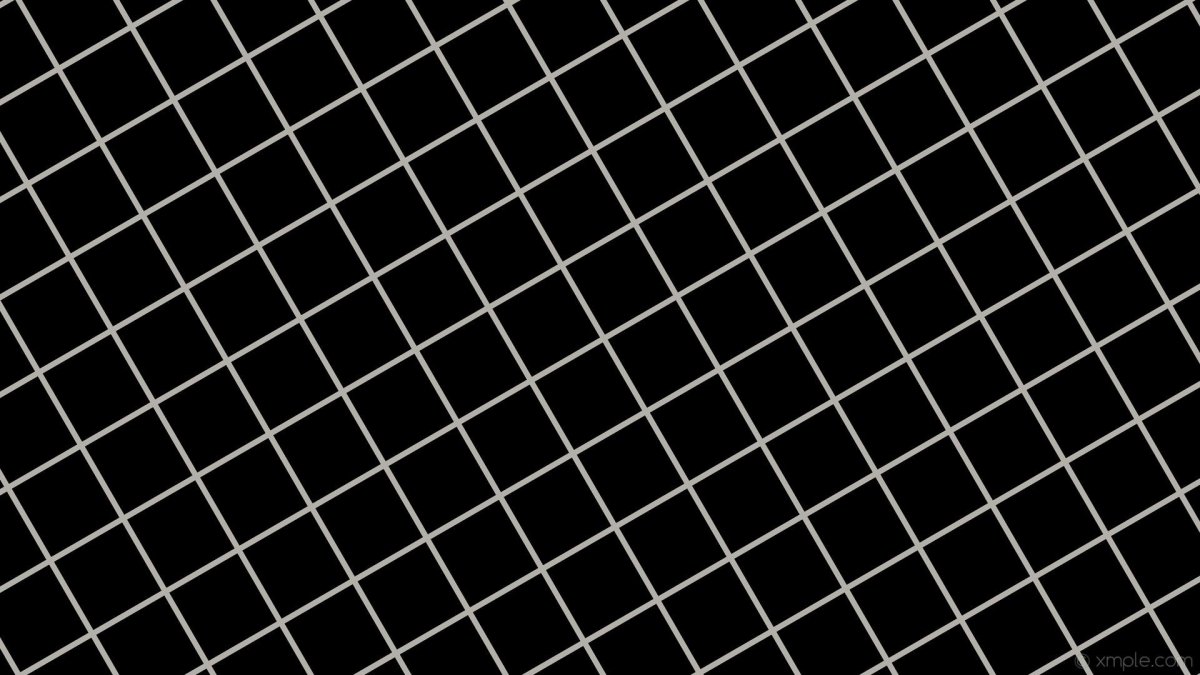 Чёрный фон в клетку