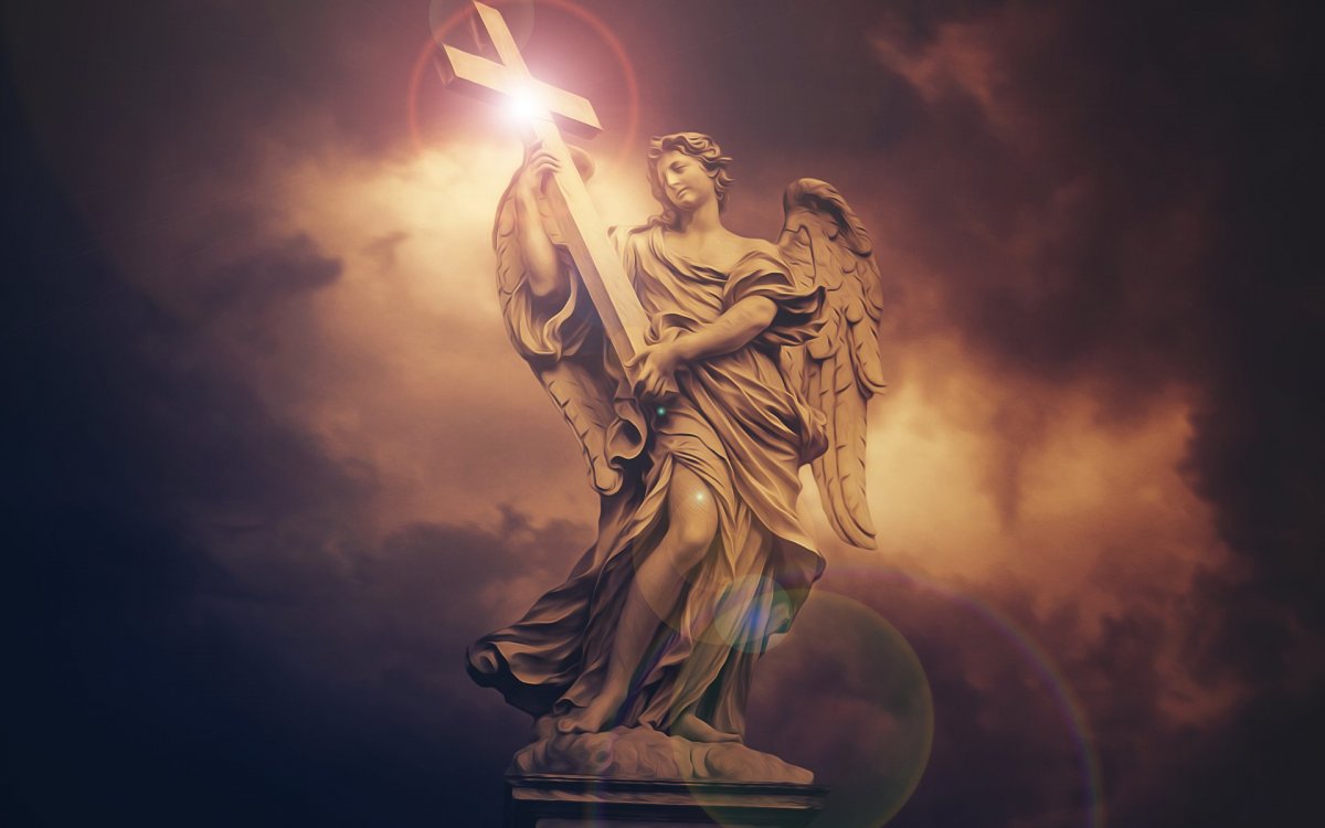 Скульптура ангела