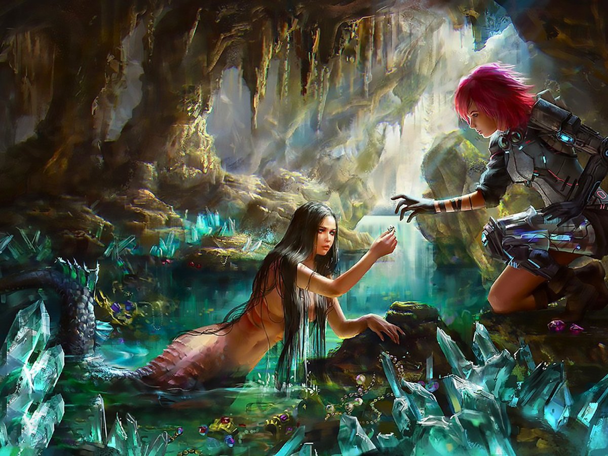 Иллюстрации в стиле фэнтези