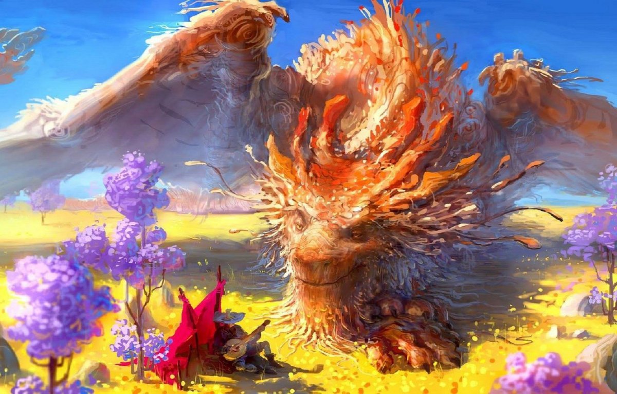 Красочное фэнтези