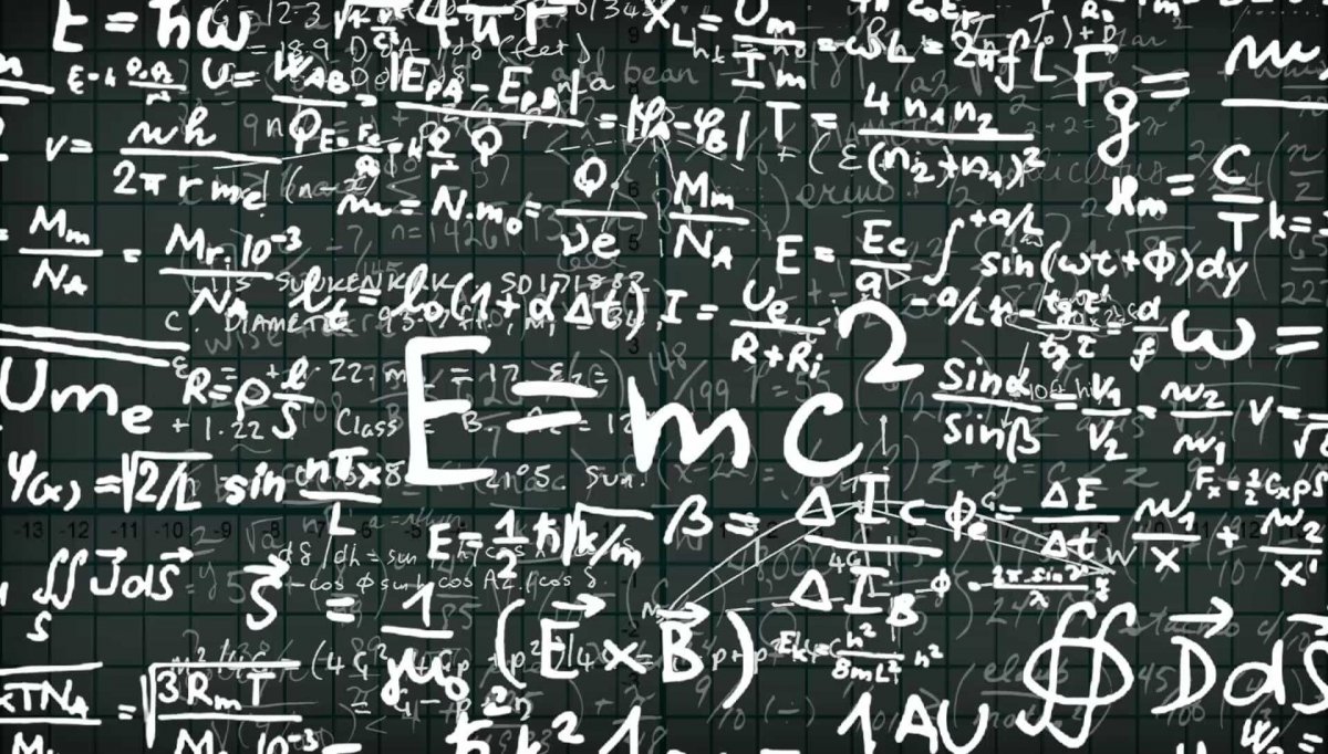 Математические формулы фон