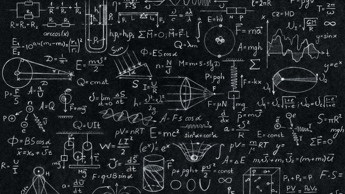 Математические формулы обои