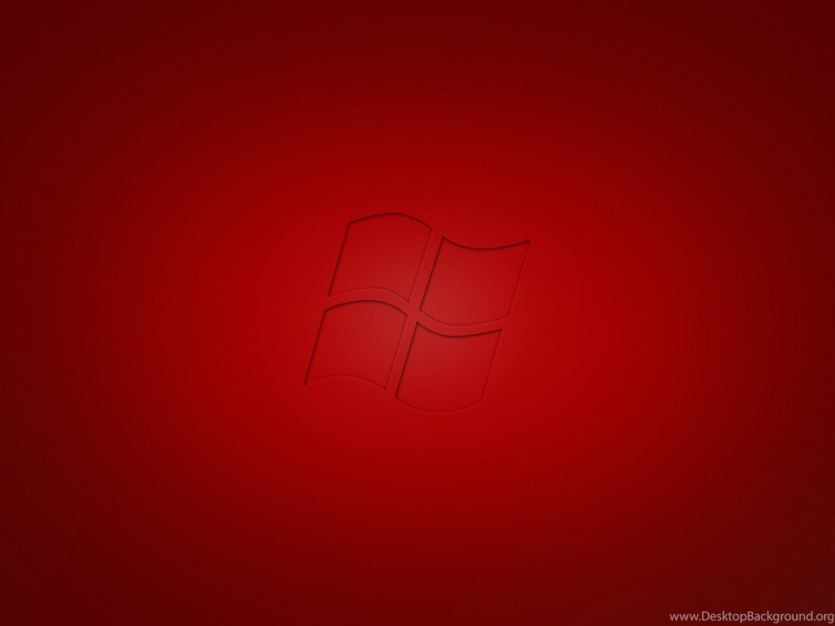 Windows 7 красный