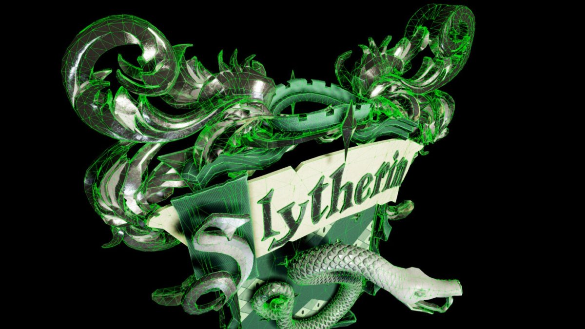 Герб Слизерина Эстетика