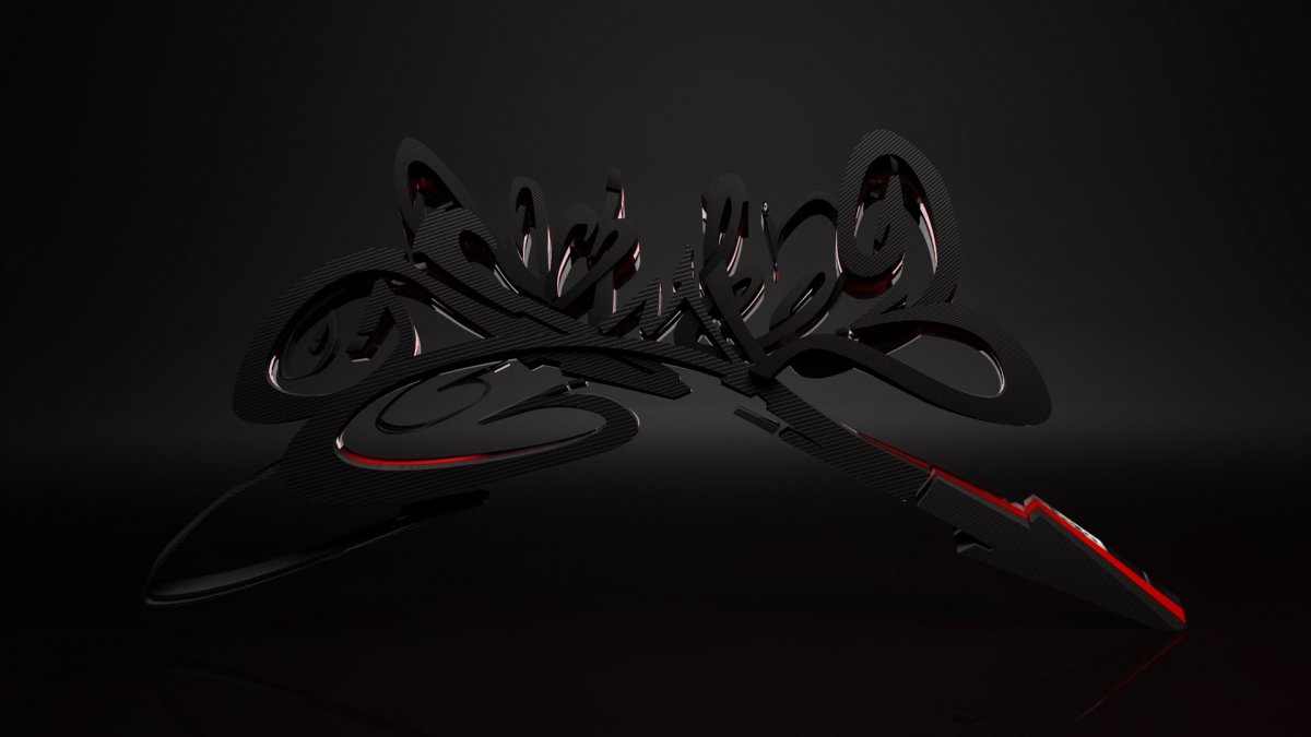 Стильные темные обои