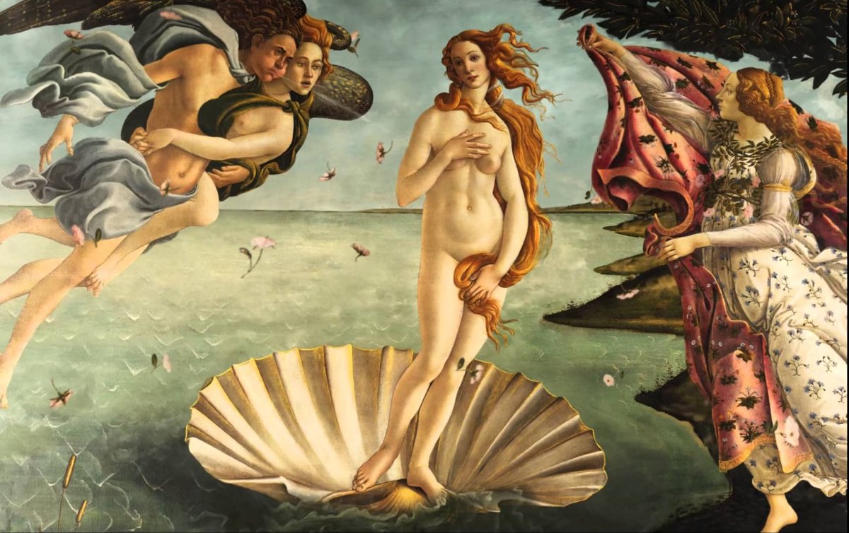 Боттичелли рождение Венеры