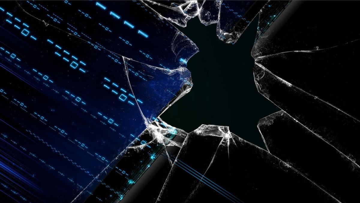 Разбитый экран матрица