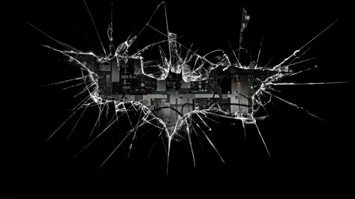 Разбитый экран обои