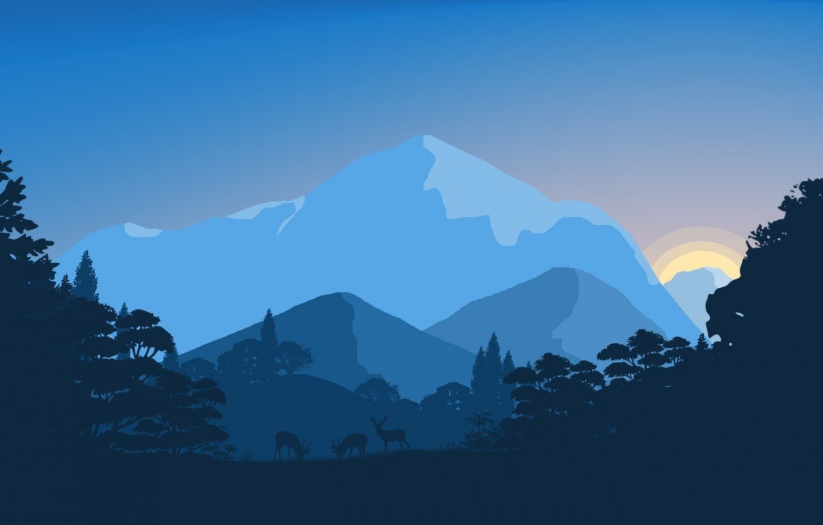 Горы Минимализм