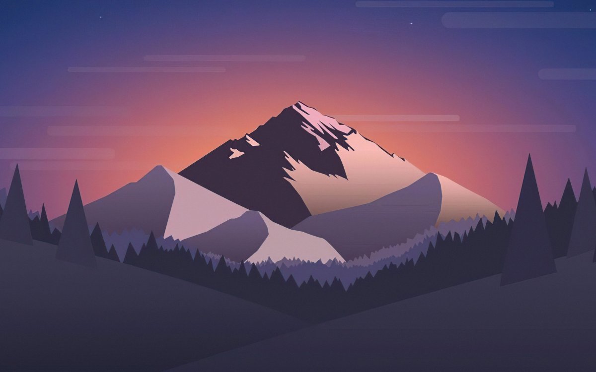 Горы Минимализм