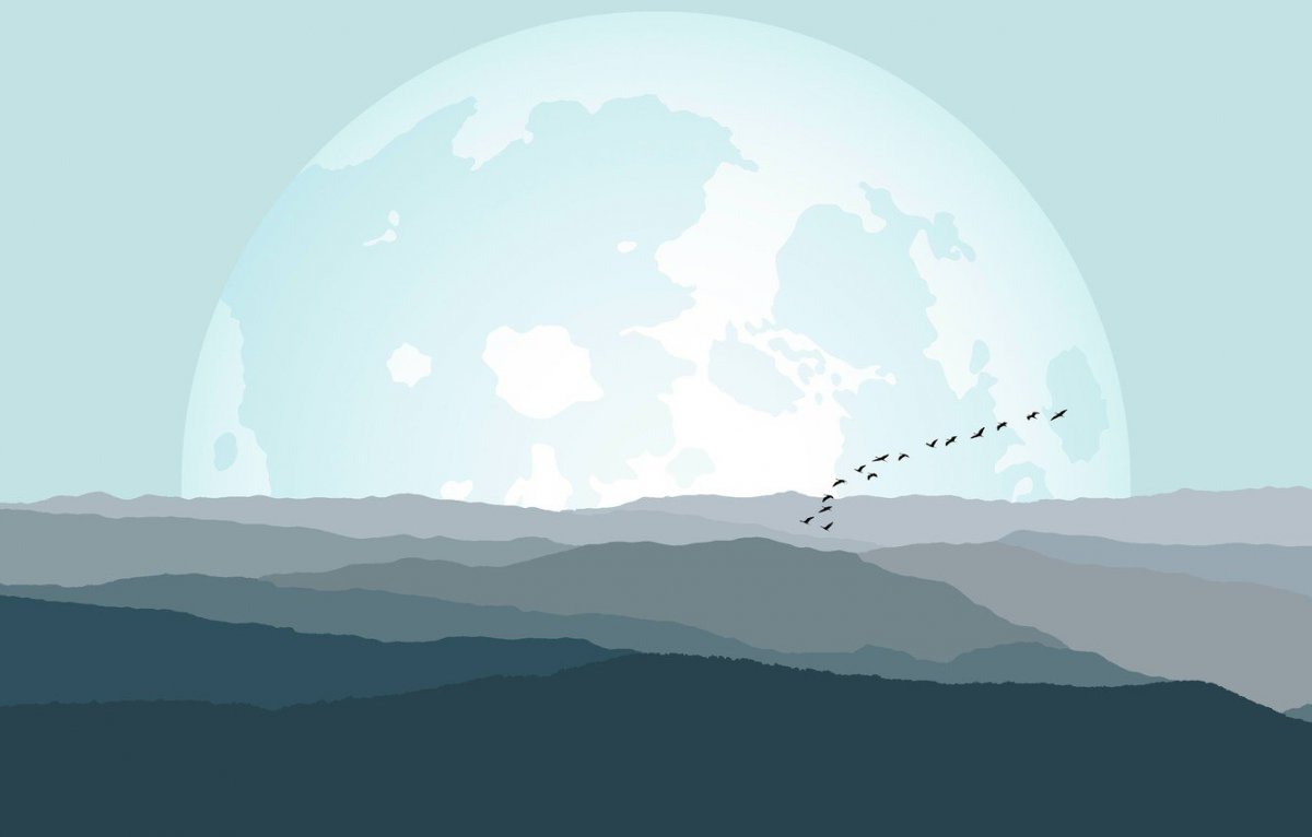 Горы Графика Минимализм