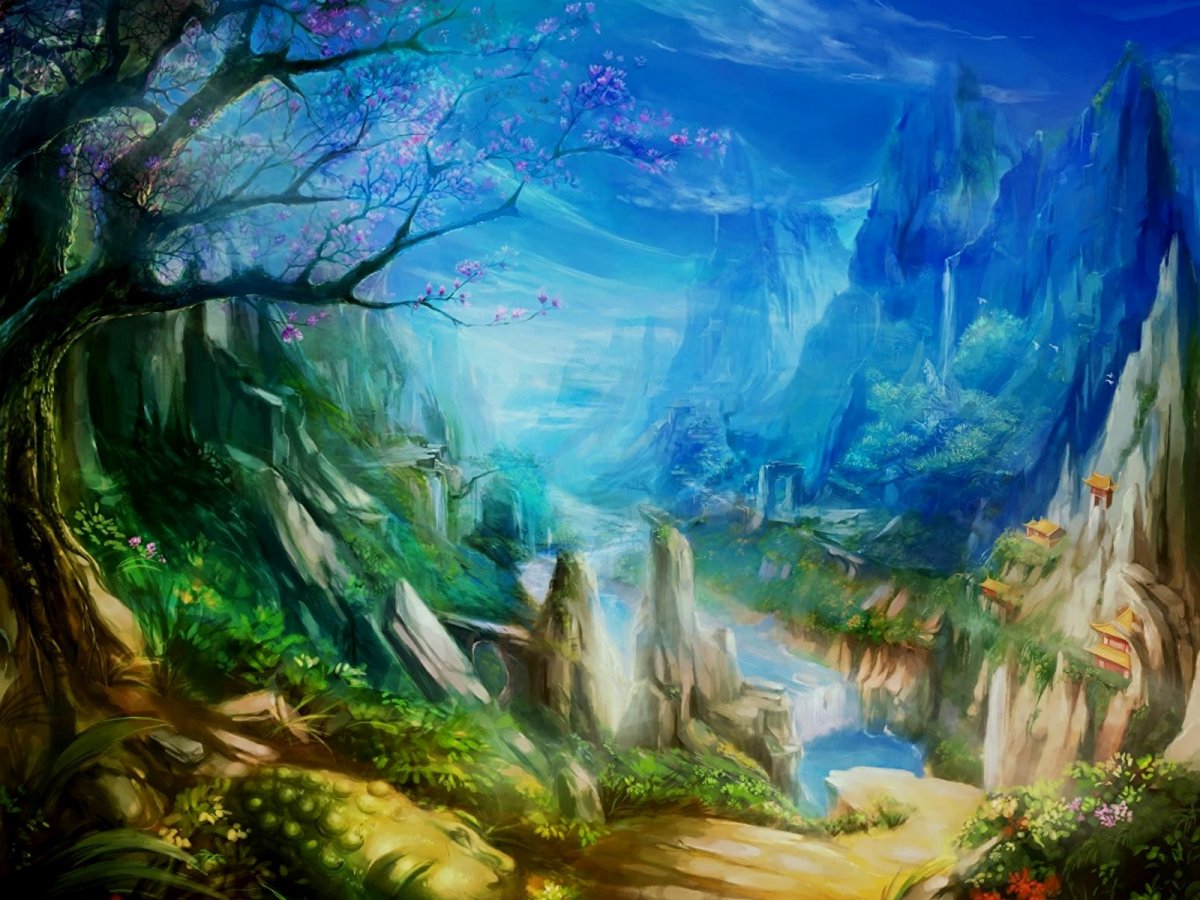 Фантастические пейзажи