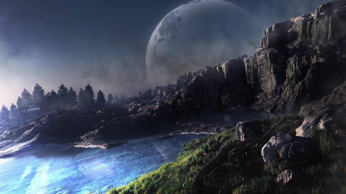 Фантастические пейзажи