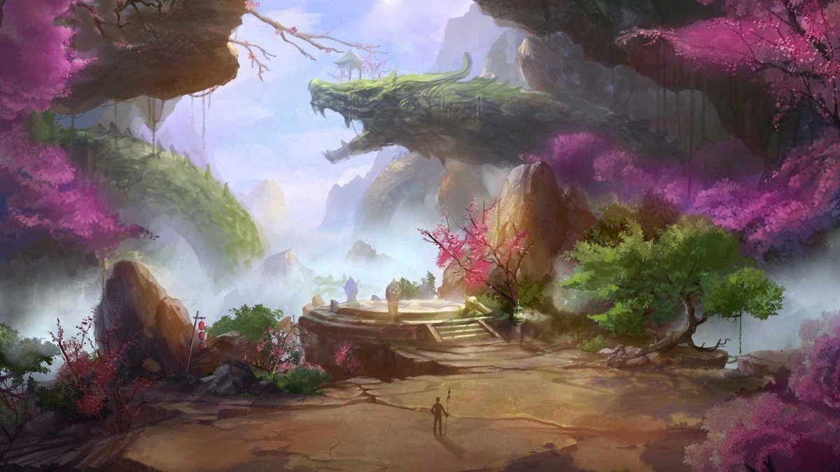 Фантастические пейзажи