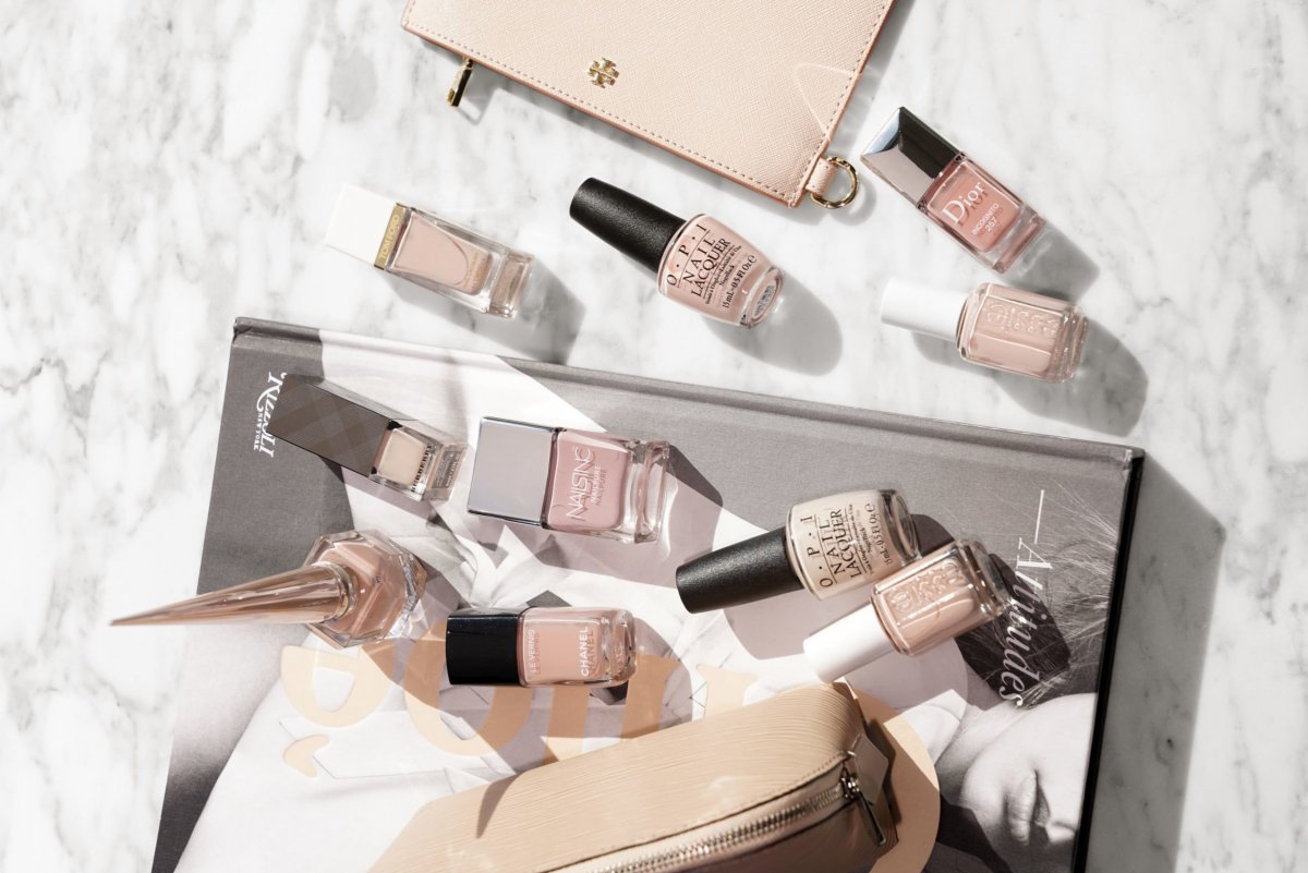 Нюдовые оттенки обоев