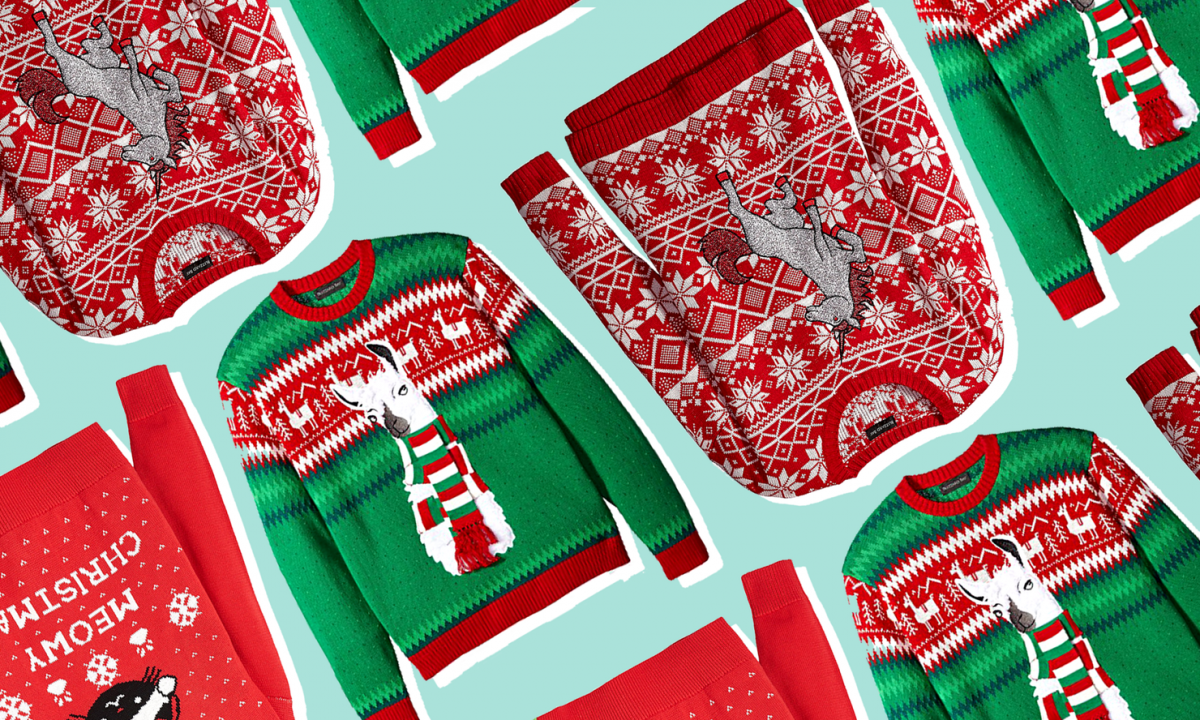 Рождественские свитера в Англии