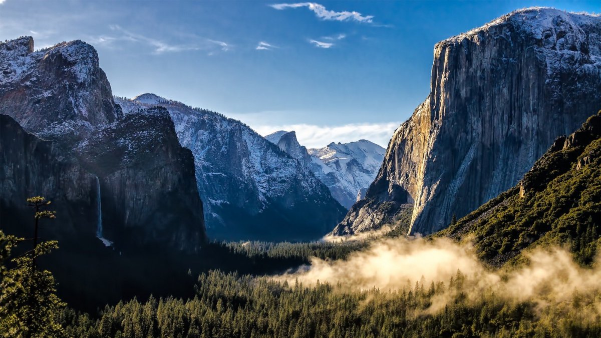 El Capitan парк Йосемити
