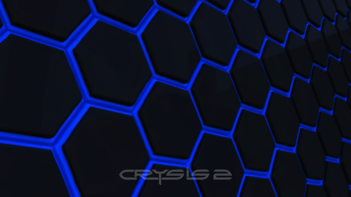 Синий шестиугольник