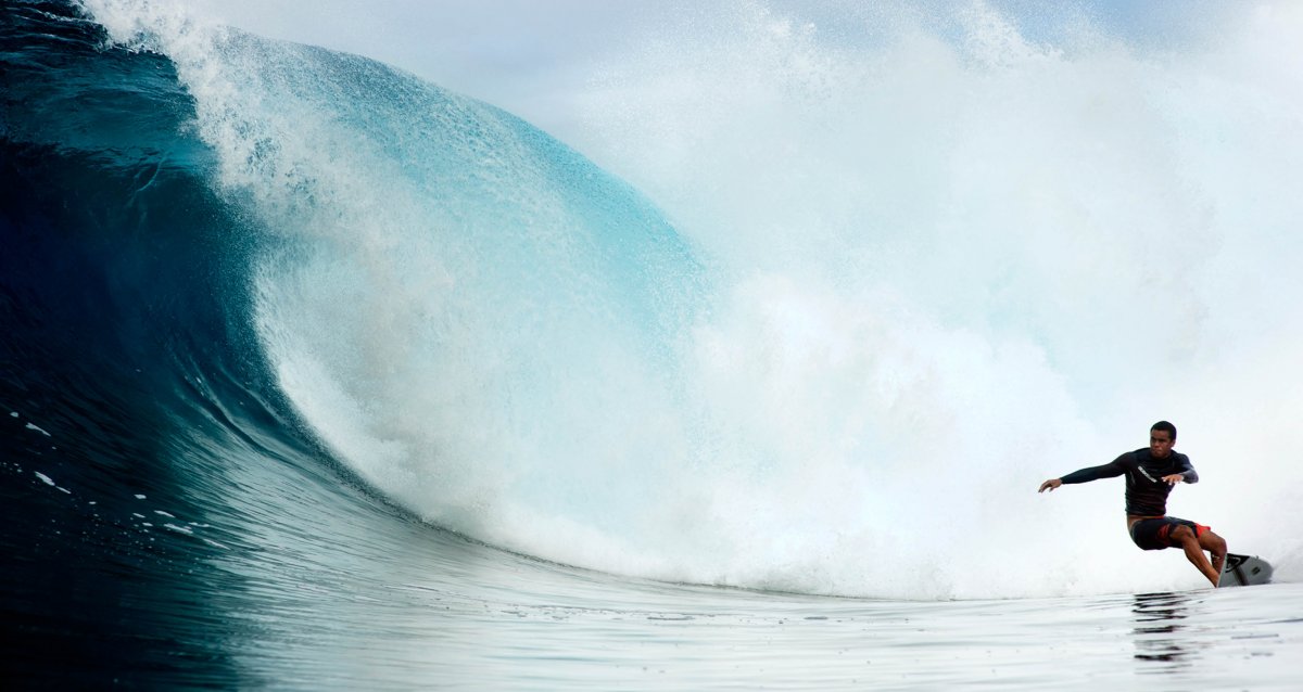 Пролив Джонстон серфинг