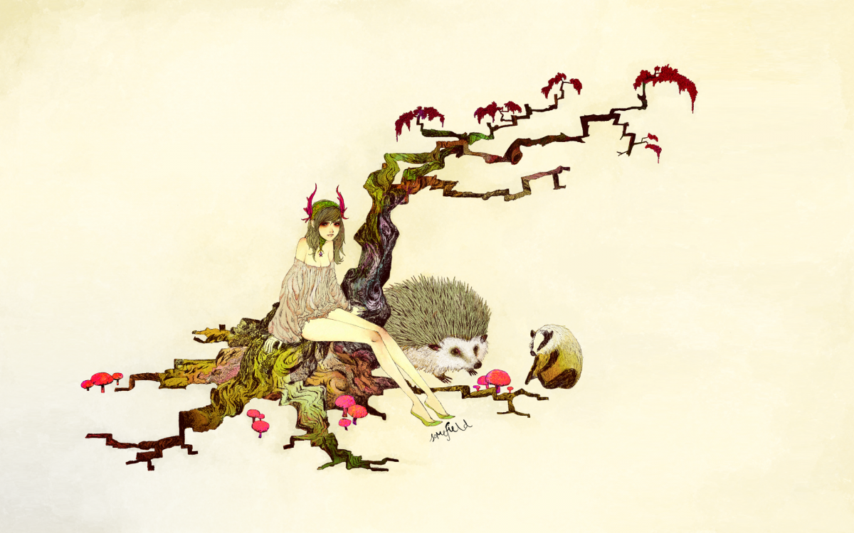 Иллюстрации в японском стиле