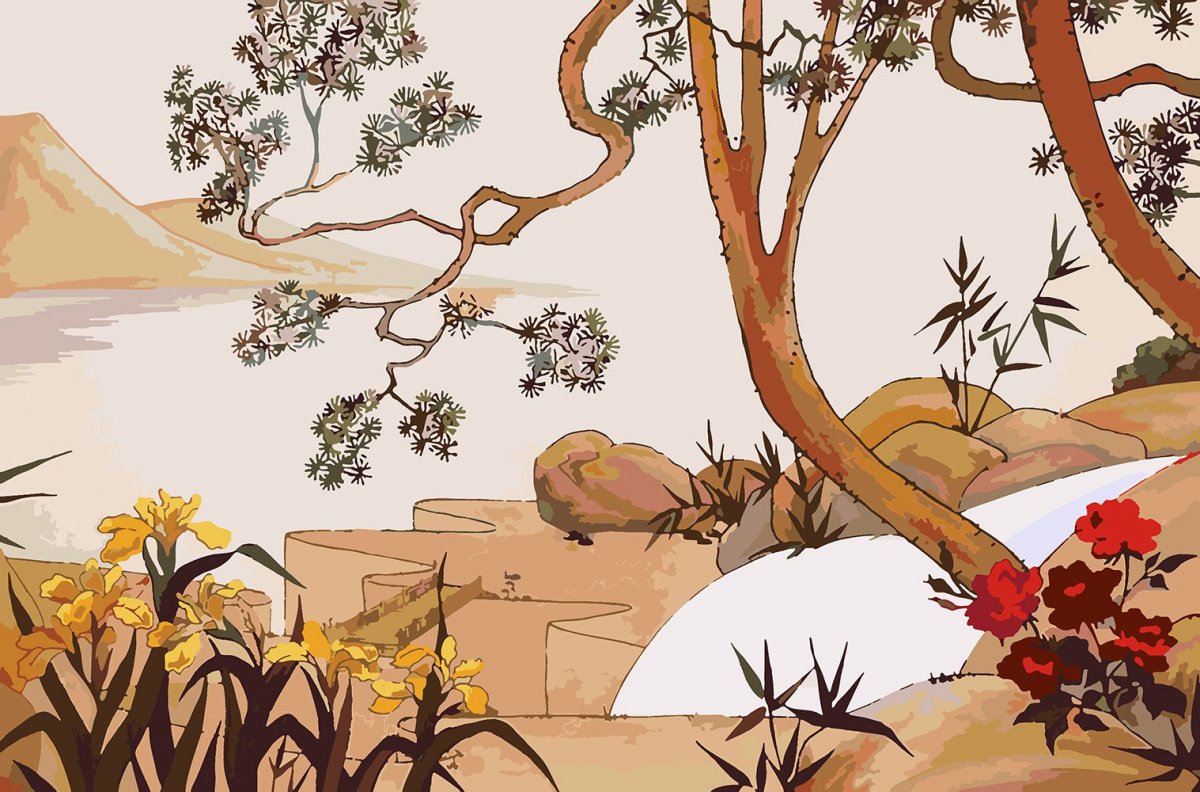 Декоративная живопись Японии