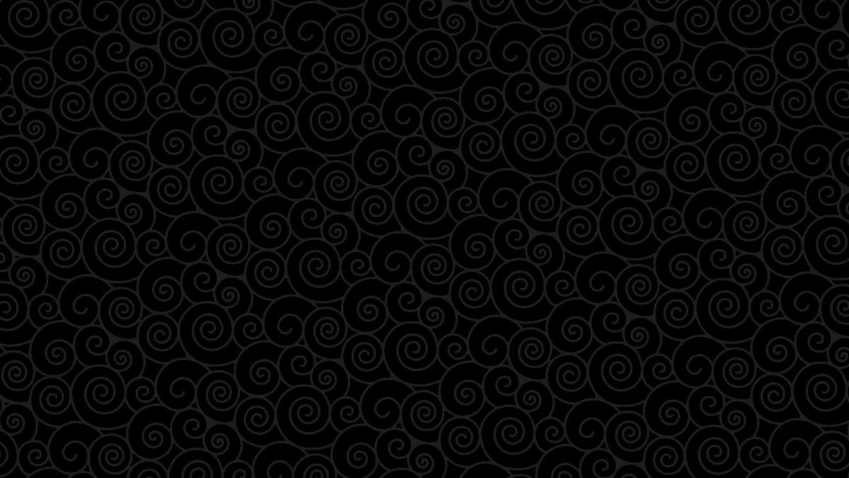 Черный фон с узорами