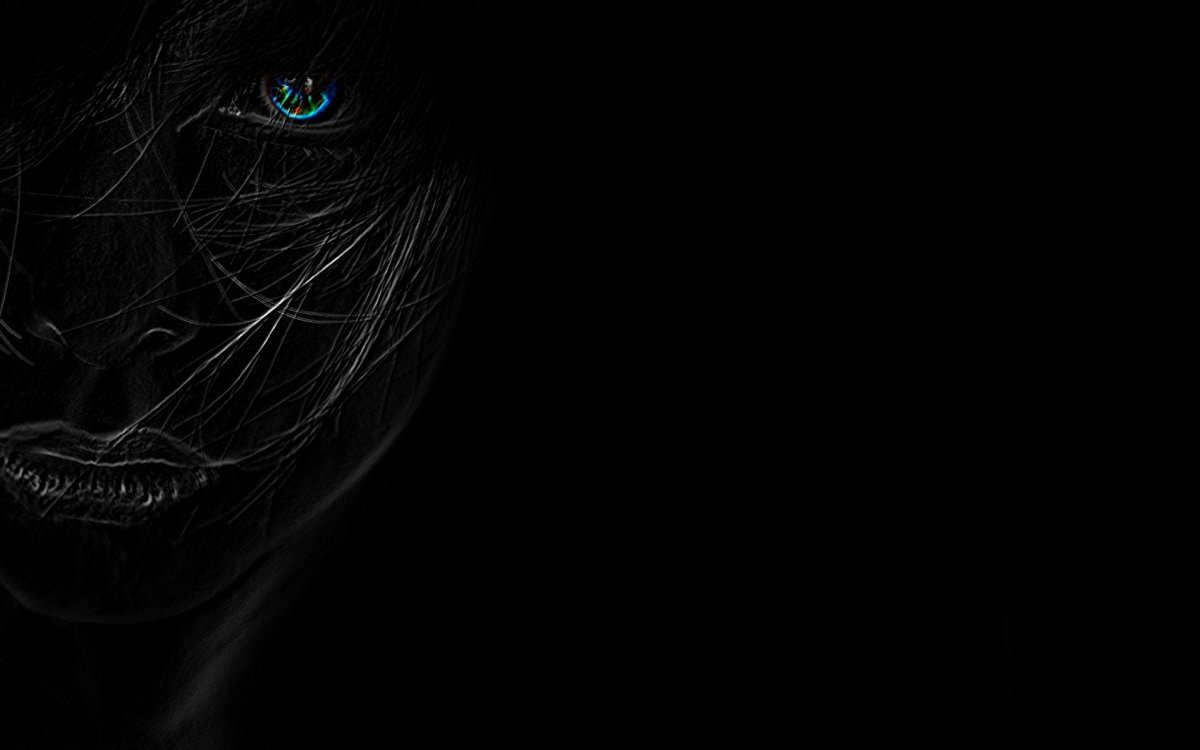 Глубокий черный