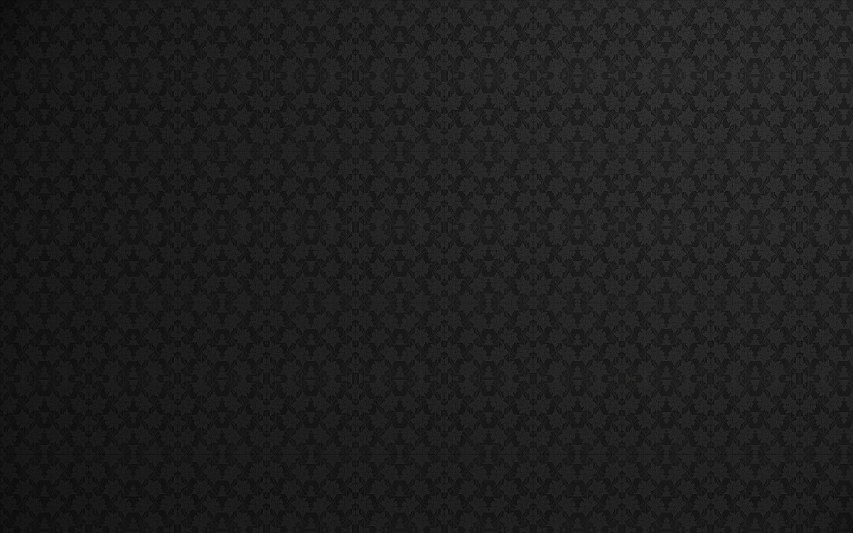 Черный фон с узорами