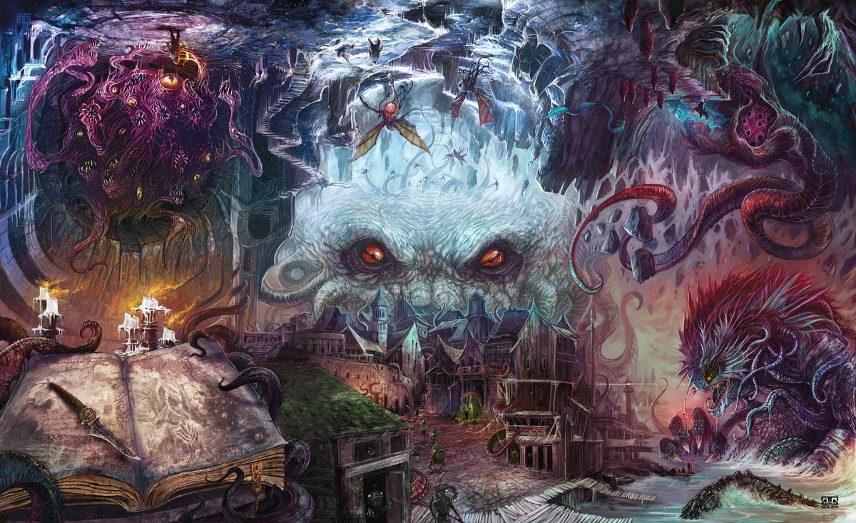 Говард Филлипс Лавкрафт арт чудовищ