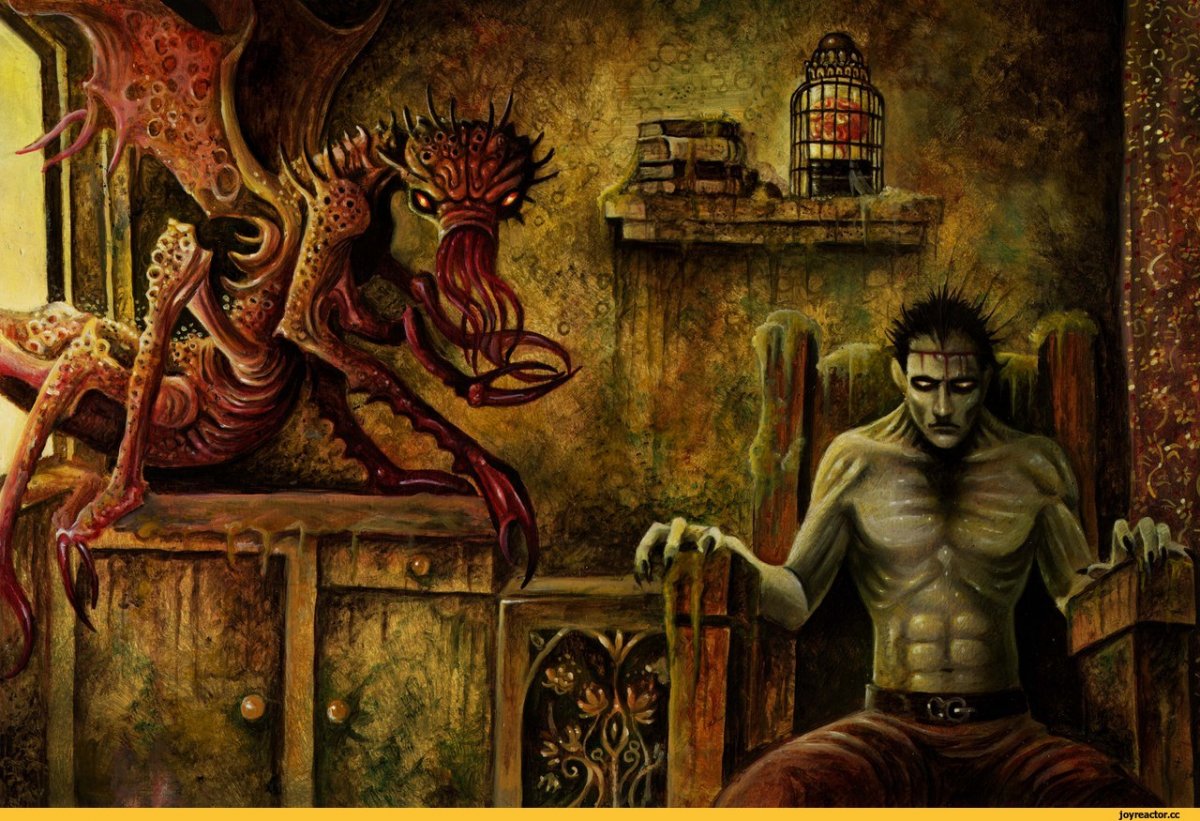 Говард Филлипс Лавкрафт арт чудовищ