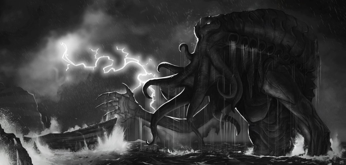 Говард Филлипс Лавкрафт арт чудовищ