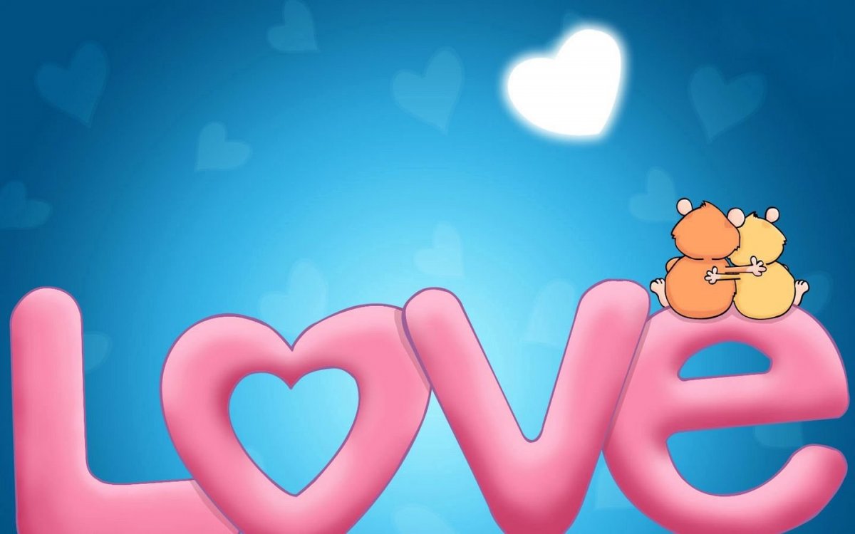 Обои на рабочий стол любовь